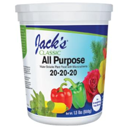 Jack's Classic All Purpose 20-20-20 Plant Food 4lb